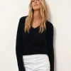 ABBY pull col v navy
