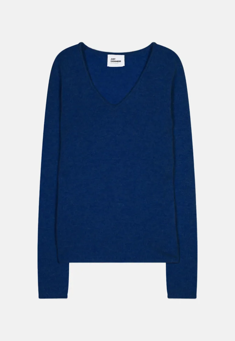 ABBY pull col v outremer