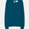 ABIGAIL pull col bateau goutte dos paon