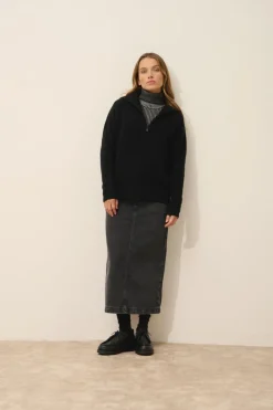 AKAR pull col camionneur noir