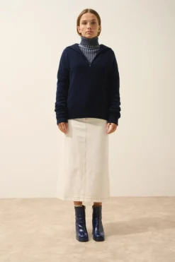 AKAR pull col camionneur navy