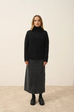 AKAR pull col camionneur noir