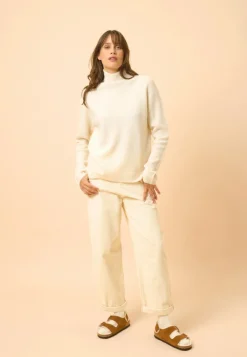 ALYSSA pull col montant neige