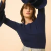 APPIN pull col rond navy