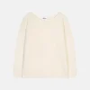 ARIANA pull col bateau neige