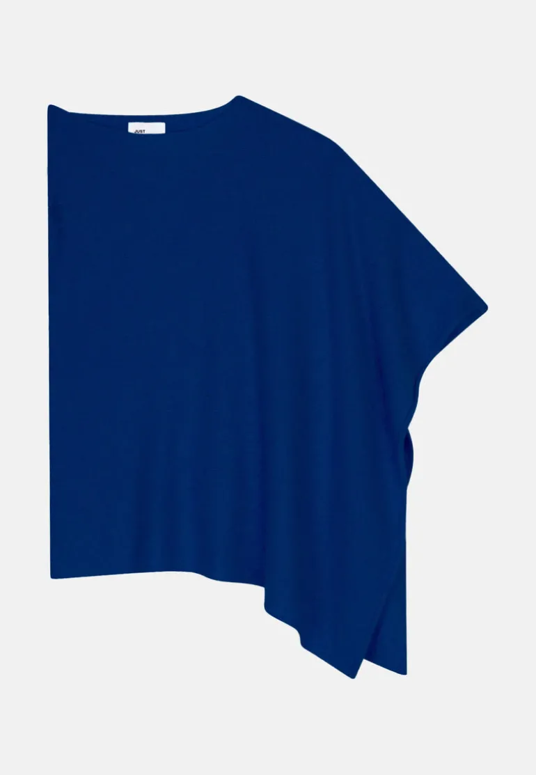 ASHLEY poncho col bateau outremer
