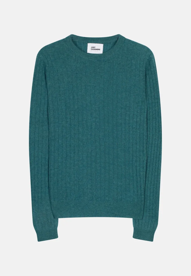 AVANA pull col rond canard chiné