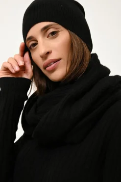 AVANA pull col rond noir