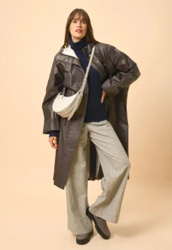 BILLY pull col roulé navy