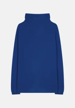 BLANTYRE pull col roulé outremer