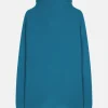 BLANTYRE pull col roulé paon