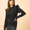 BOXBURN pull col rond noir