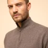 BRADLEY pull col camionneur taupe chiné