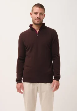 BRADLEY pull col camionneur choco