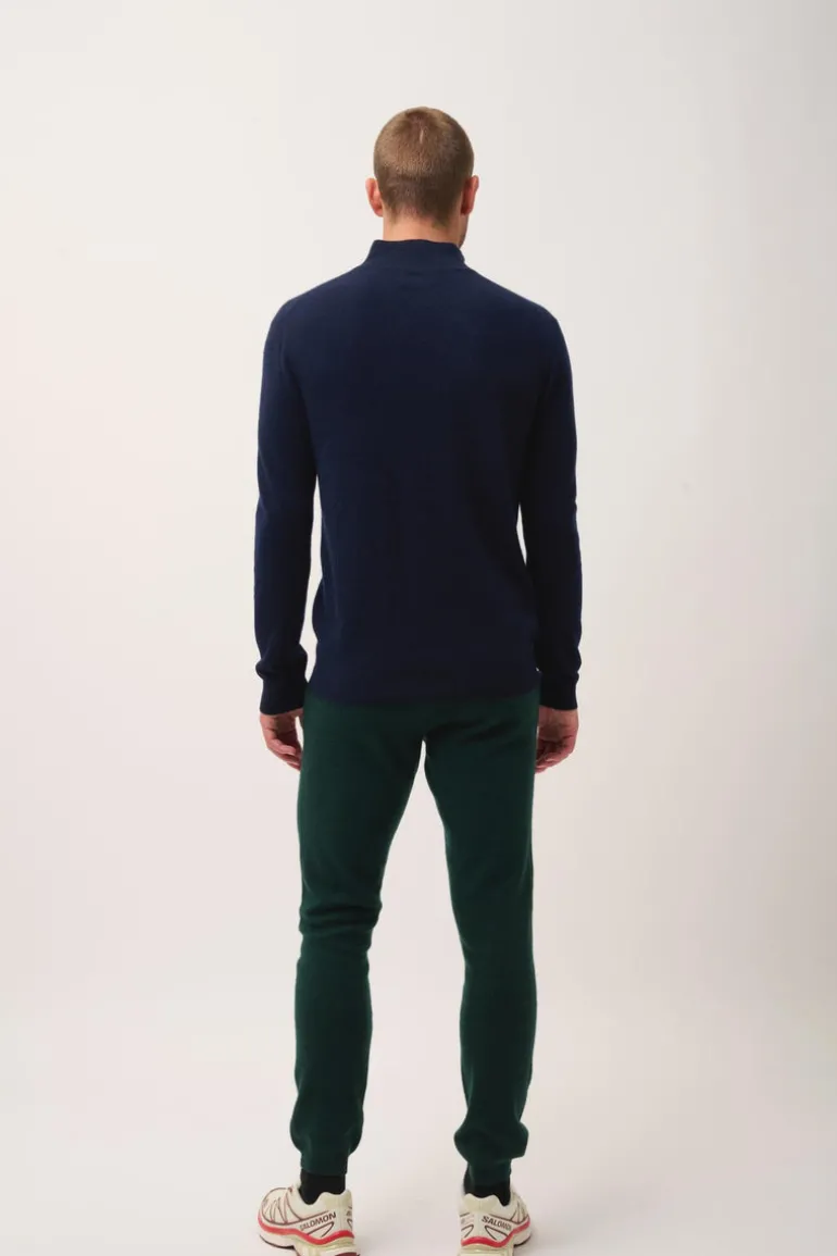 BRADLEY pull col camionneur navy