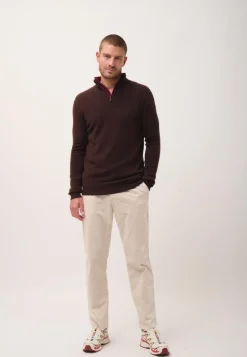 BRADLEY pull col camionneur choco