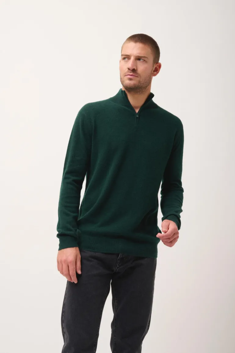 BRADLEY pull col camionneur cyprès