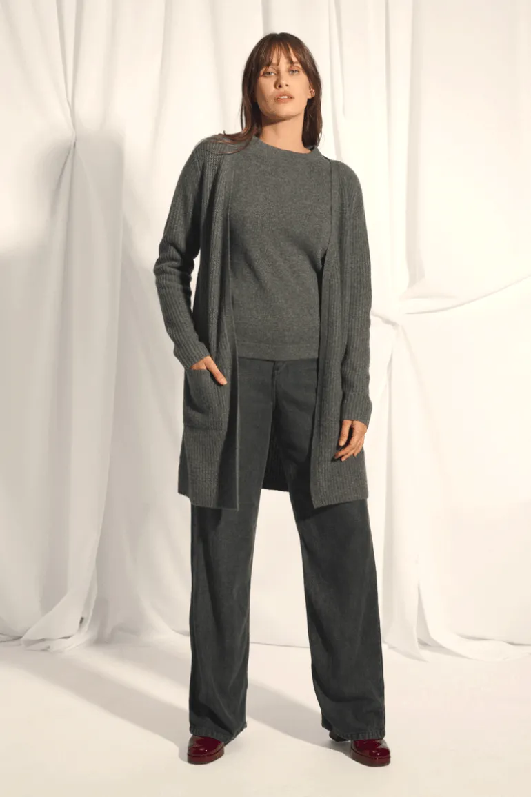 BRAEMAR veste anthracite chiné