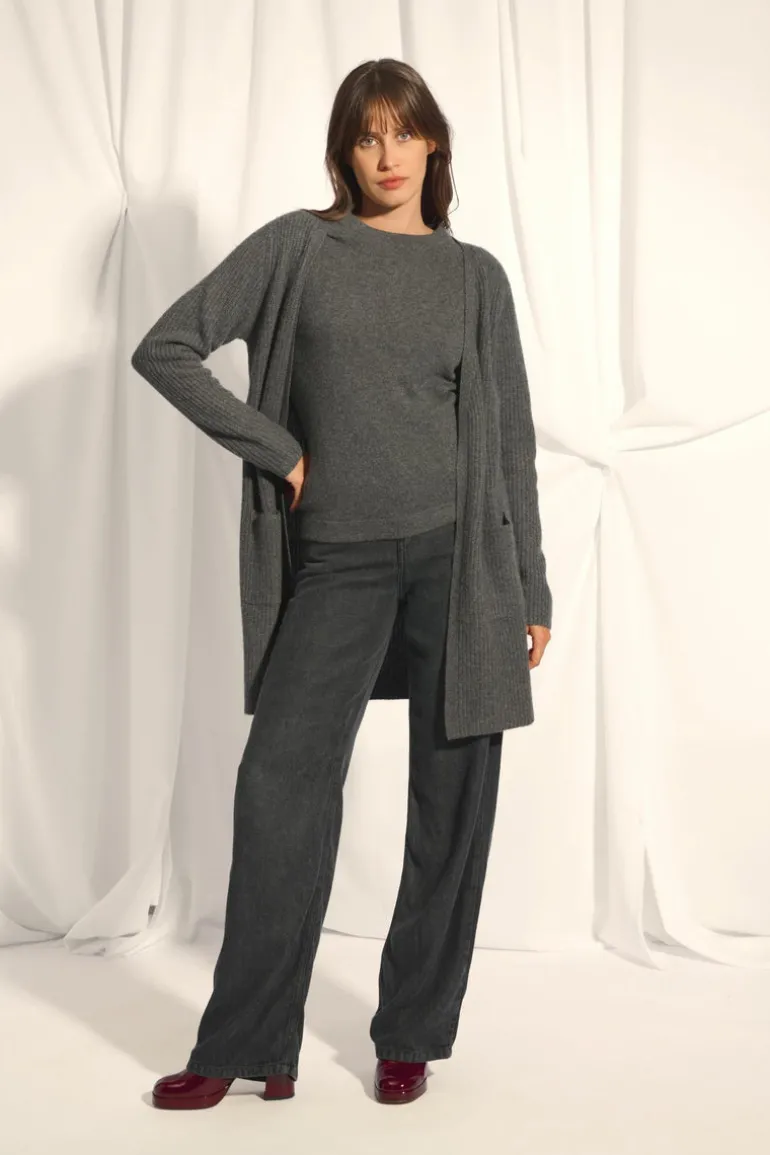 BRAEMAR veste anthracite chiné