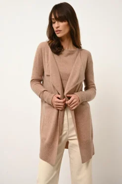 BROOKE veste camel chiné