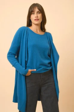 BROOKE veste paon