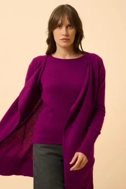 BROOKE veste prune