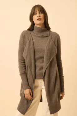 BROOKE veste taupe chiné