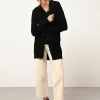 CHELSEA cardigan col v noir