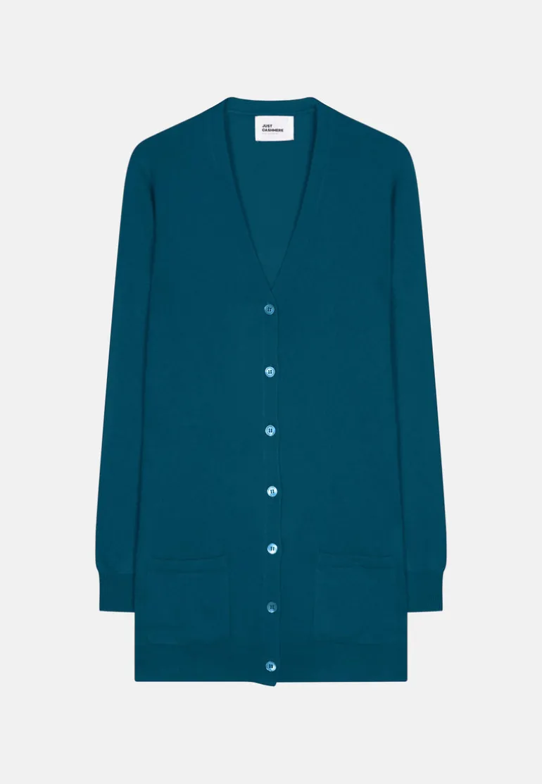 CHELSEA cardigan col v paon