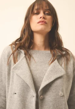CHLOE veste col tailleur nuage chiné