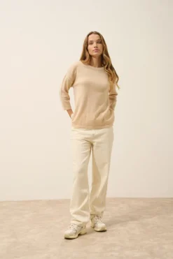 CLATT pull col rond sable