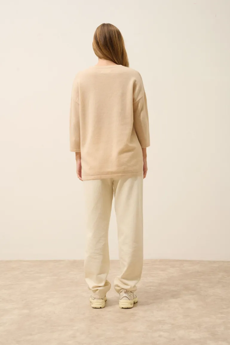 CLATT pull col rond sable