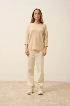 CLATT pull col rond sable