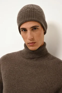 CLEO bonnet taupe chiné
