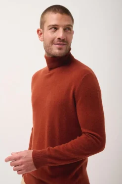 CONNOR pull col roulé écureuil