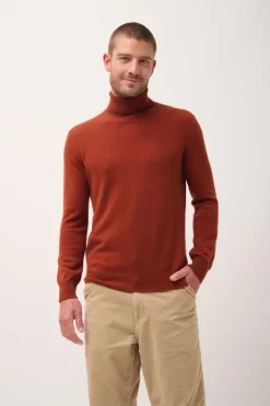 CONNOR pull col roulé écureuil