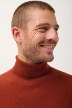 CONNOR pull col roulé écureuil
