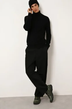 CONNOR pull col roulé noir