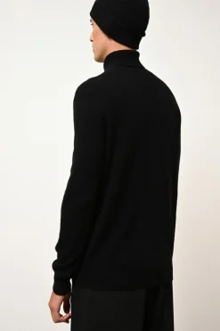 CONNOR pull col roulé noir