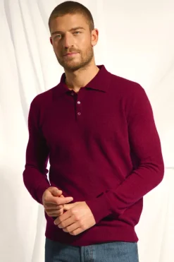 DOUGLAS polo bordeaux