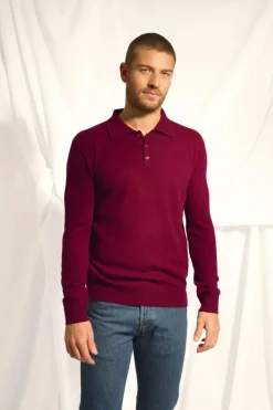 DOUGLAS polo bordeaux