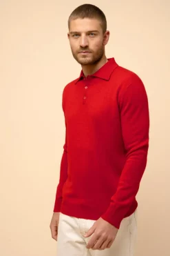 DOUGLAS polo rouge