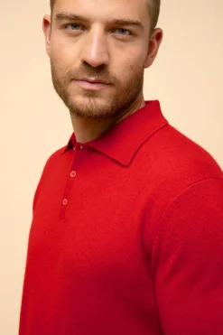 DOUGLAS polo rouge