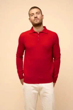 DOUGLAS polo rouge