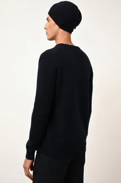 GABIN pull col rond navy