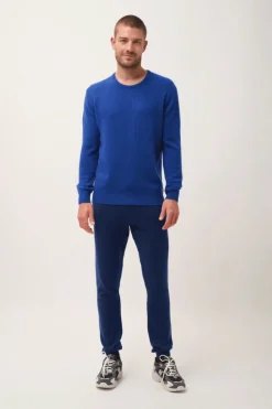 GABIN pull col rond outremer