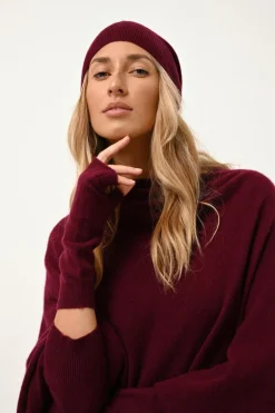 GINGER bonnet bordeaux
