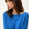 GRACE pull col bateau azur