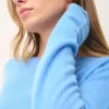 GRACE pull col bateau baby blue