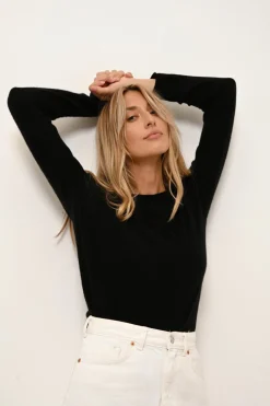 GRACE pull col bateau noir